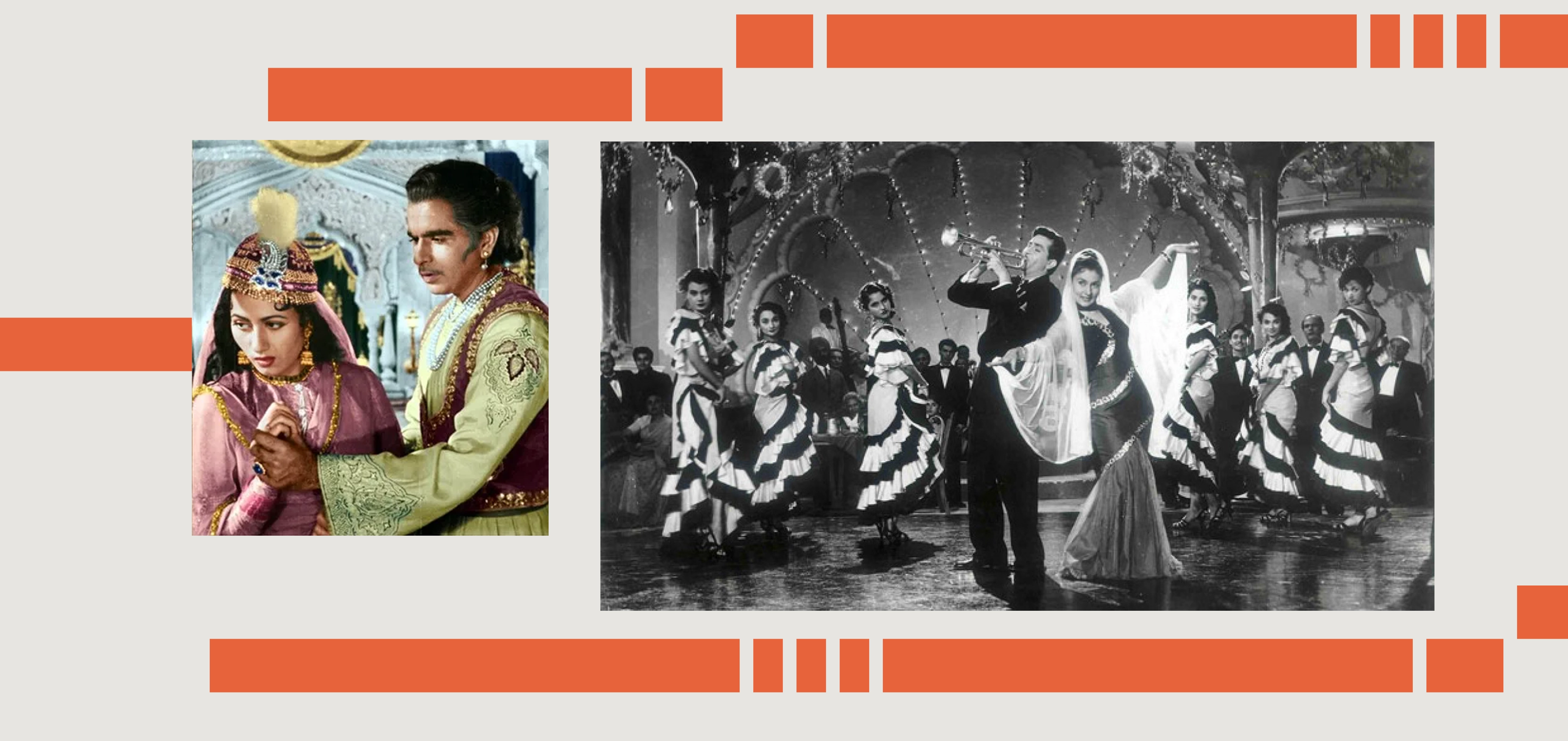 The 50s and 60s era celebrated Indian identity, with women's fashion turning to brighter shades. Men's fashion on the other hand, went Western with suits and sleek hairstyles
